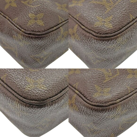 LOUIS VUITTON Brown Monogram Pouch - Picture 4 of 9